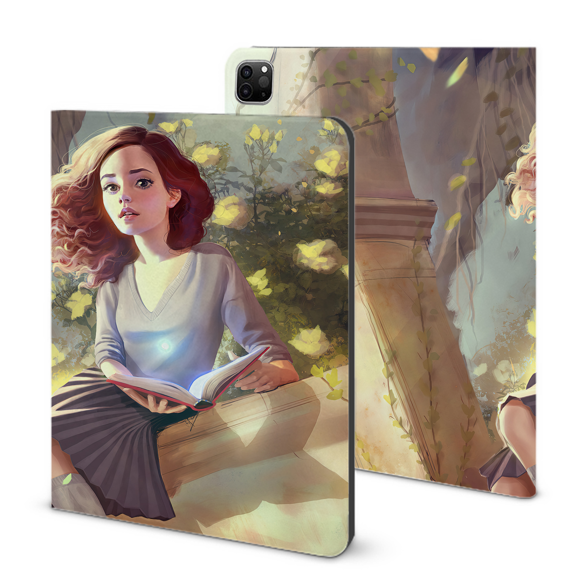 （画像用） Harry Potter ハリー・ポッターシリーズ IPad ケース ブック型 PUレザー TPU 耐衝撃 軽量 薄型 ペン収納なし 全面保護 IPad 各モデル対応